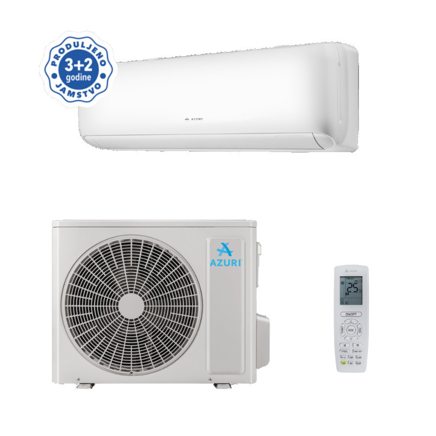 Azuri Midori Klima Inverter AZI-WN35VA 12ka 3,2KW — fotografija 1