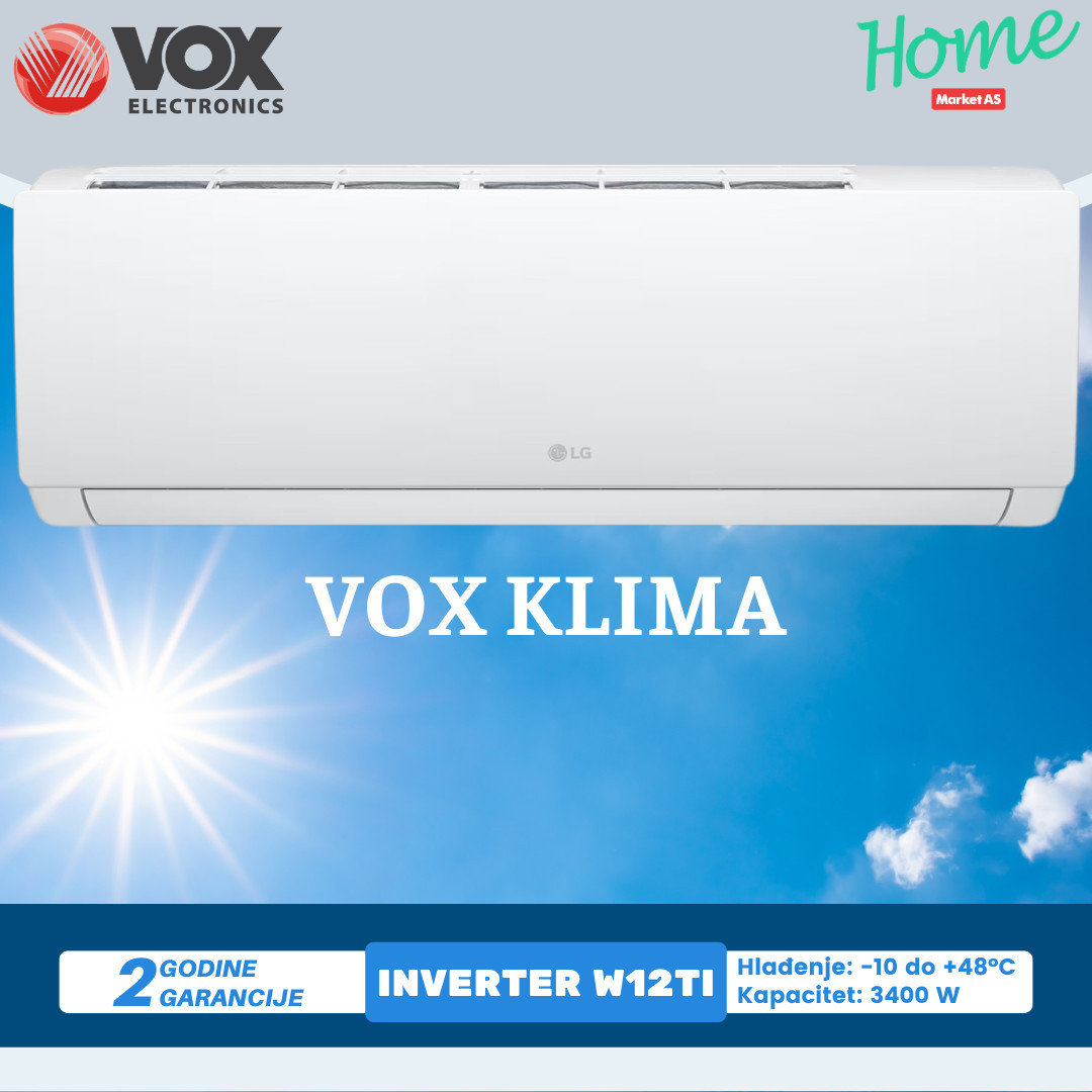 AKCIJA! VOX INVERTER Klima W12TI — fotografija 1