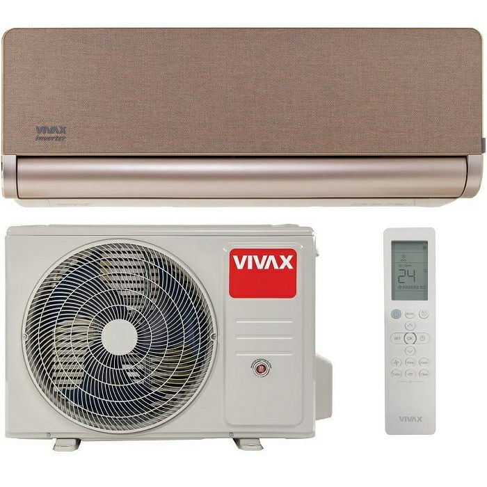 VIVAX  klima 18CH50AEHI GOLD SILVER GRAY MIRROR — fotografija 1