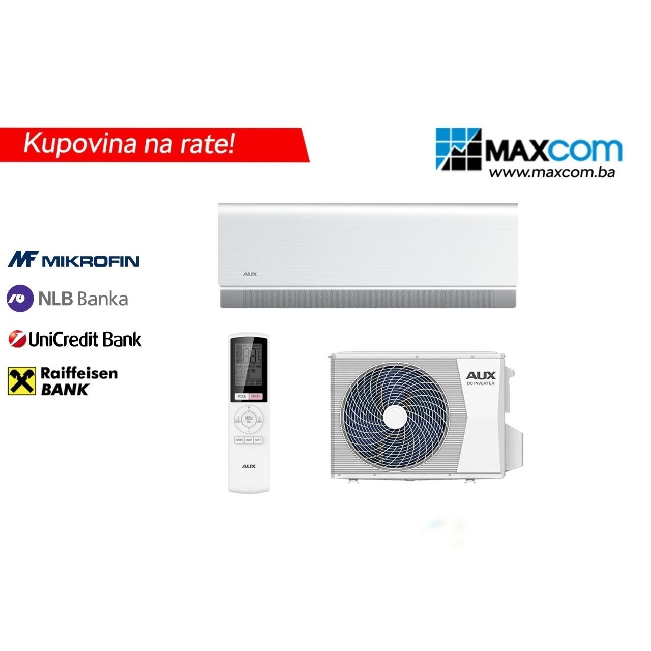 AUX KLIMA 18K POLAR ASW-H18E3A4/CAR3DI-C7 — fotografija 1