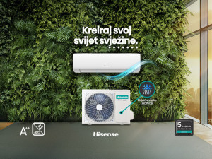 Klima uređaj Hisense KB50XS1EG: Wings Pro, 18K — fotografija 1