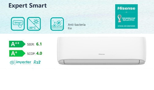 KLIMA HISENSE 12(GRIJE I HLADI) INVERTER 10GOD GAR — fotografija 1