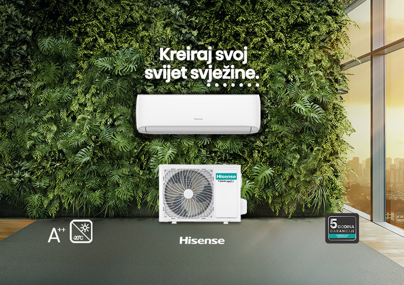 Klima uređaj Hisense CF35YR1FG: Expert Smart, 12K — fotografija 1