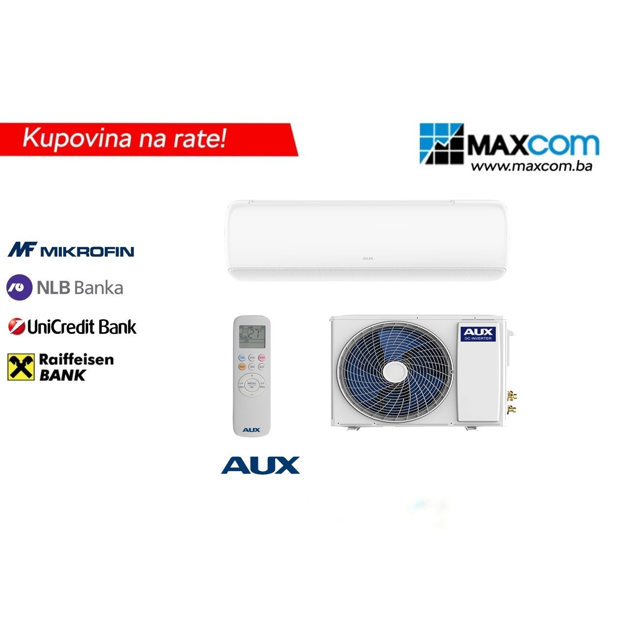 AUX KLIMA 24K FREEDOM ASW-H24F7C4/FAR3DI-B9 — fotografija 1