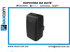 TESLA pok. klima TTMYB-12CHW Inverter, R290, Crna 3,5kW, WiFi — fotografija 1