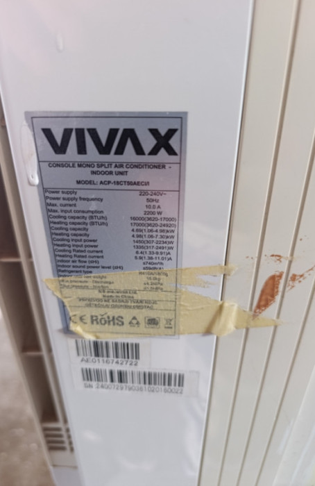 Klima-Inverter Vivax — fotografija 1