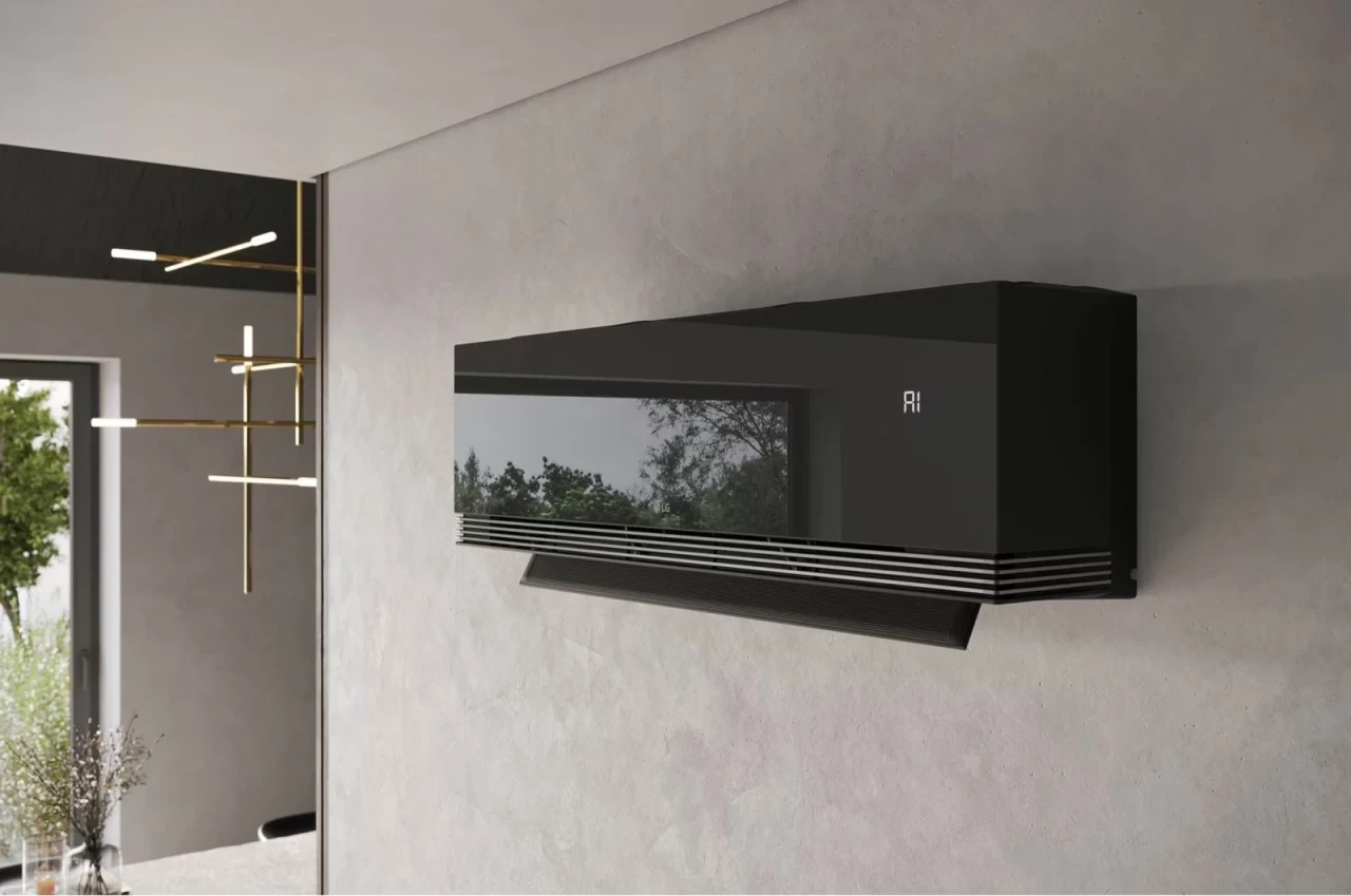 Inverter klima 18 crna LG AA18SP AI AIR mirror -20 A+++ wifi 18ka — fotografija 1