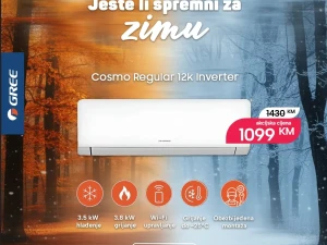 Klima GREE REGULAR 12-ka  WIFI sa grijacem vanjske d0 -25 — fotografija 1