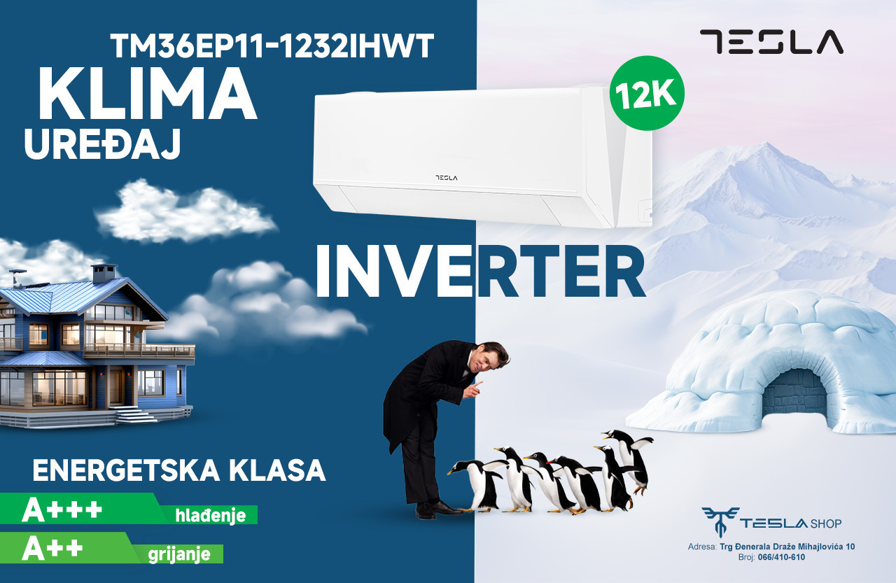 TESLA Superior klime - TM36EP11-1232IHWT — fotografija 1