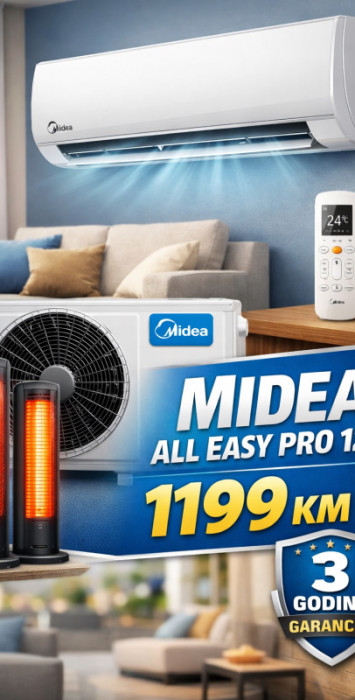 MIDEA ALL EASY PRO - 12Ka — fotografija 1