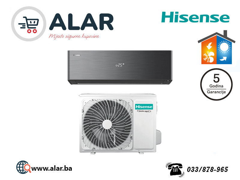 HISENSE klima uređaj Energy Pro X INVERTER -22 18 K QH50BV0BG — fotografija 1