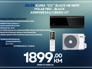 AUX KLIMA INVERTER 18K ASW-H18E3A4 "CC" POLAR PRO