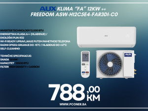 AUX KLIMA INVERTER 12K ASW-H12C5E4 "FA"