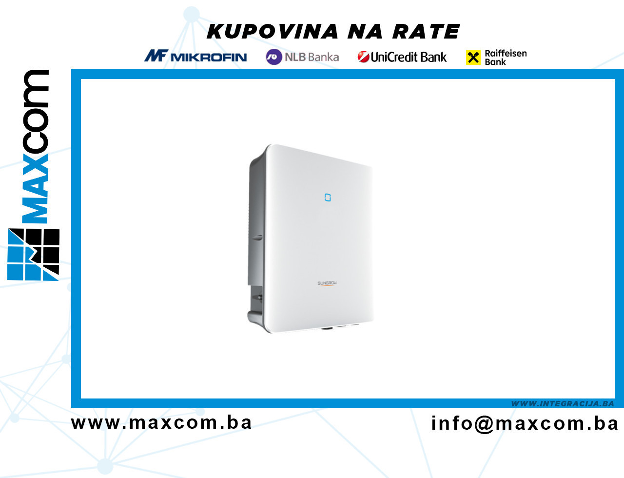 Inverter SunGrow 6kW  monofazni hibridni — fotografija 1