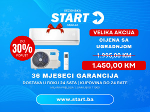 Klima MIDEA ALL EASY PRO 12 + UGRADNJA — fotografija 1