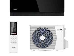 Inverter klima crna 12 AUX ASW-H12C5A4 -25 A+++ WiFi grijač 12ka — fotografija 1