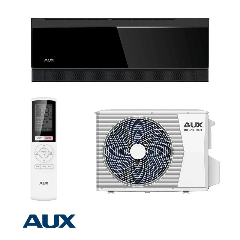 Inverter klima crna 12 AUX ASW-H12C5A4 -25 A+++ WiFi grijač 12ka — fotografija 1