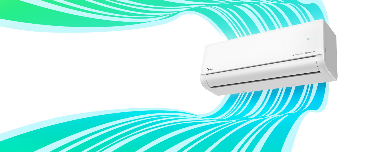 MIDEA KLIMA SOLSTICE 12-ka INVERTER -25 A+++ sa montažom — fotografija 1