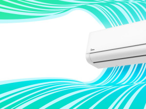 MIDEA KLIMA SOLSTICE 12-ka INVERTER -25 A+++ sa montažom — fotografija 1