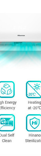 Hisense 18 INVERTER WIFI EXPERT SMART -22 10 GOD — fotografija 1