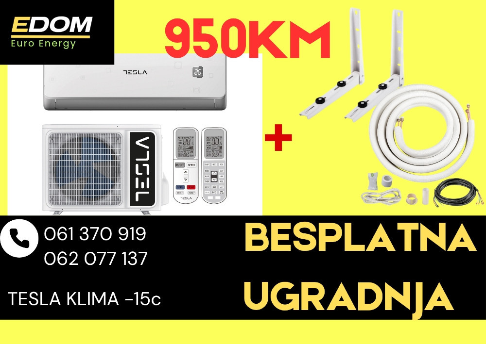 Klima Tesla — fotografija 1