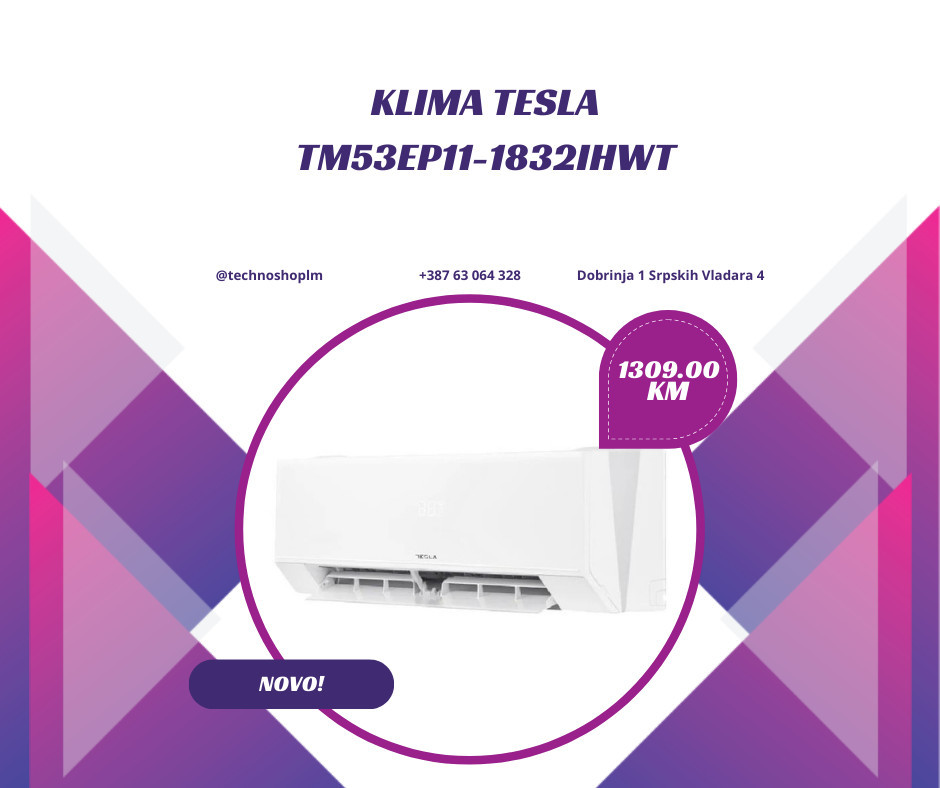 Tesla TM53EP11-1832IHWT Inverter Klima — fotografija 1