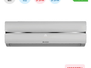 Klima Chigo 12ka A++-25C s grijačem  WiFi  siva — fotografija 1