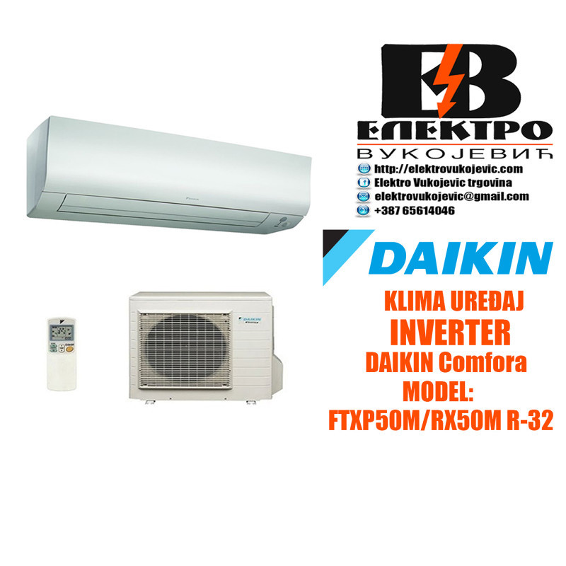 Klima uređaj inverter Daikin Comfora 5kW/6kW — fotografija 1