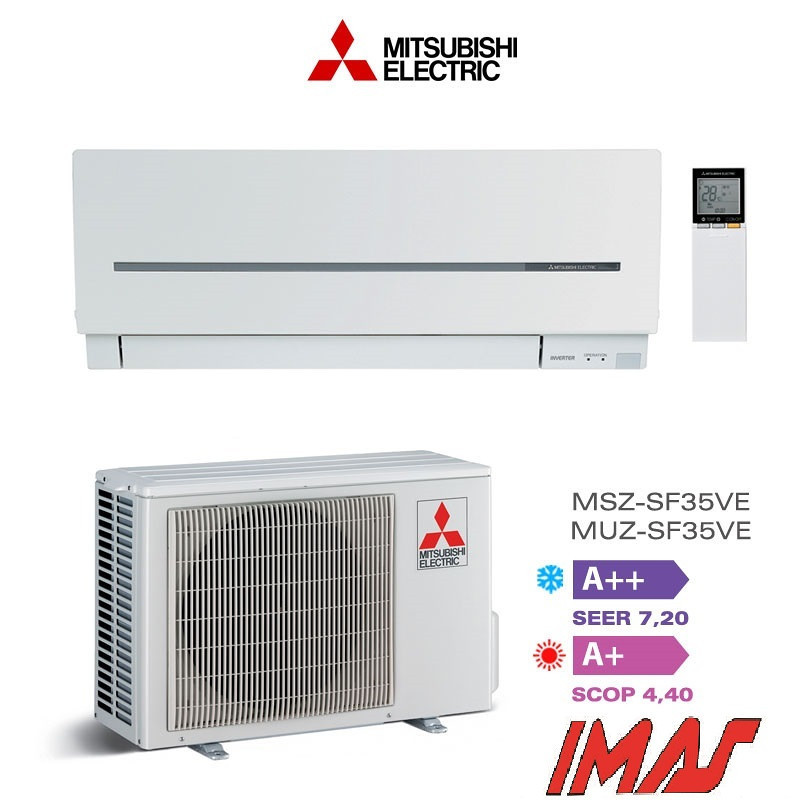 KLIMA INVERTER MITSUBISHI SF42 4,2KW -15C R32 — fotografija 1
