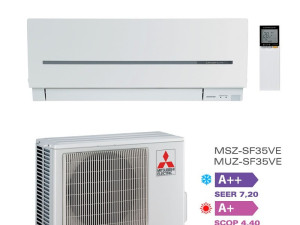 KLIMA INVERTER MITSUBISHI SF42 4,2KW -15C R32