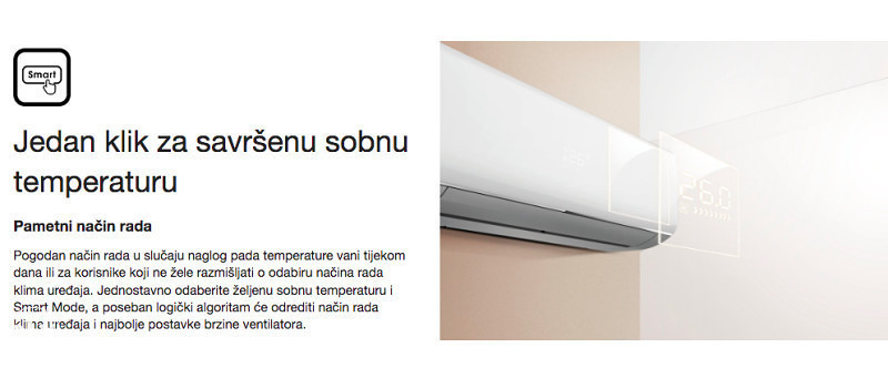 Hisense 9-ka INVERTER -20 C WiFi Expert Smart 9K — fotografija 1