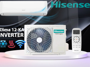 KLIMA UREDJAJ HISENSE 12-KA INVERTER SA WIFI