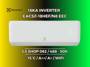 ELECTROLUX klima 18KA INVERTER -15 / WiFi / A++ / A+ — fotografija 1