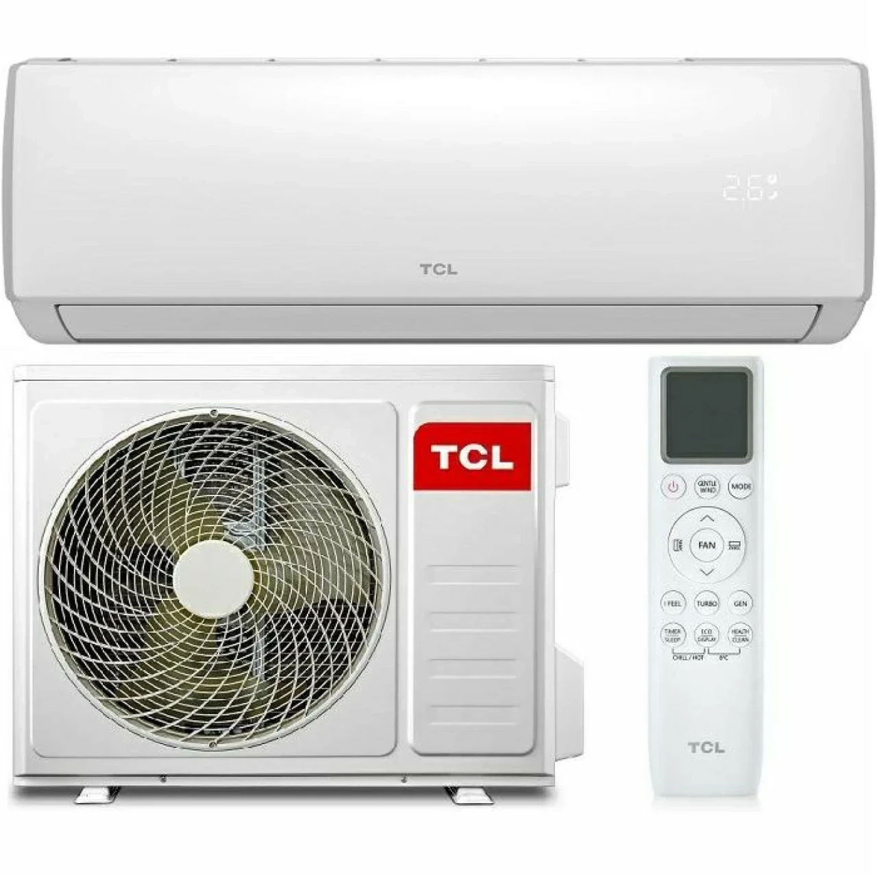 KLIMA INVERTER 12ka TCL GRIJANJE HLADJENJE — fotografija 1