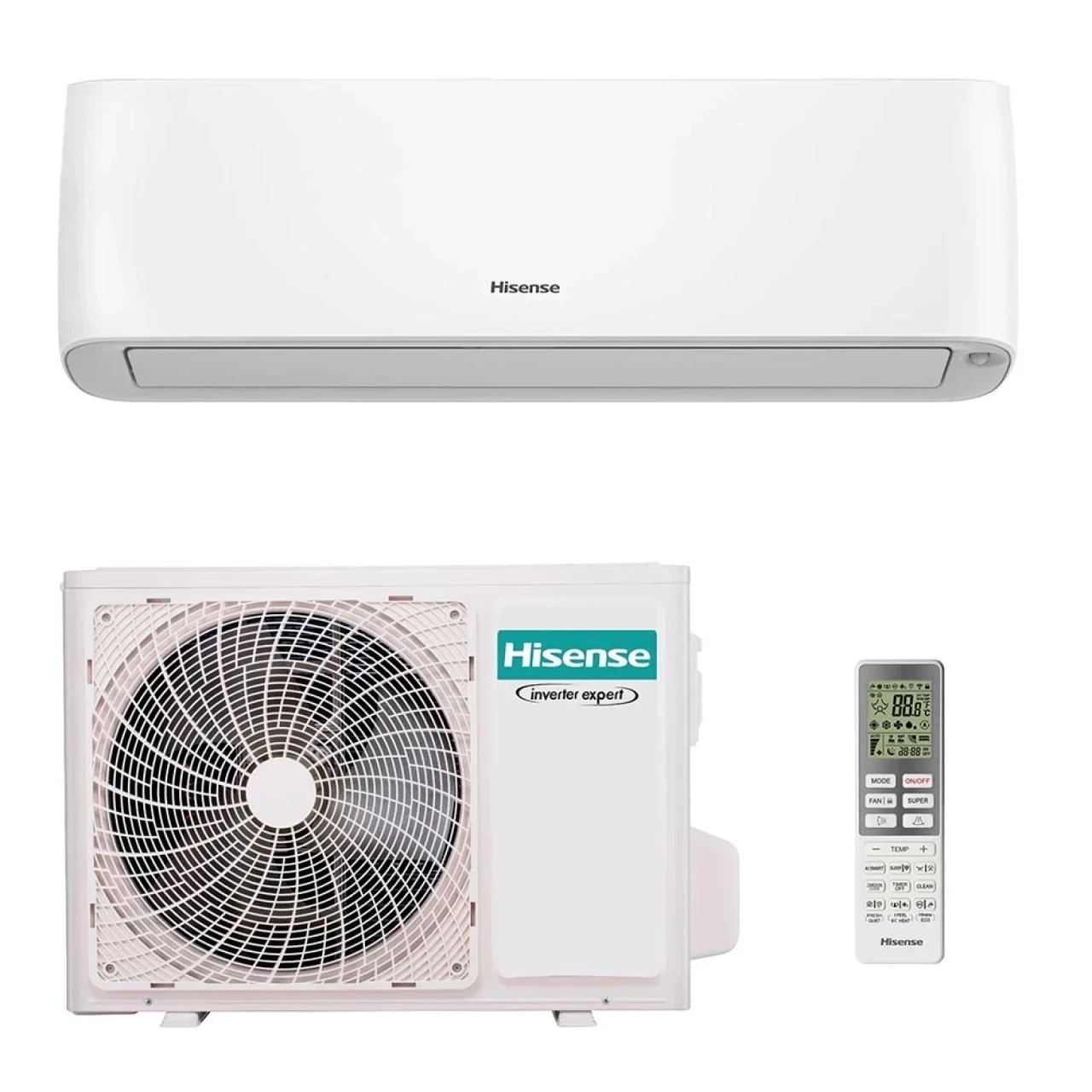 Klima inverter 12 Hisense QH35 Nordic PRO WiFi A+++ -25 — fotografija 1
