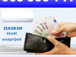Klima NOVI MODEL FTXF35F Daikin SENSIRA 1848 KM 065 566 141 — fotografija 1