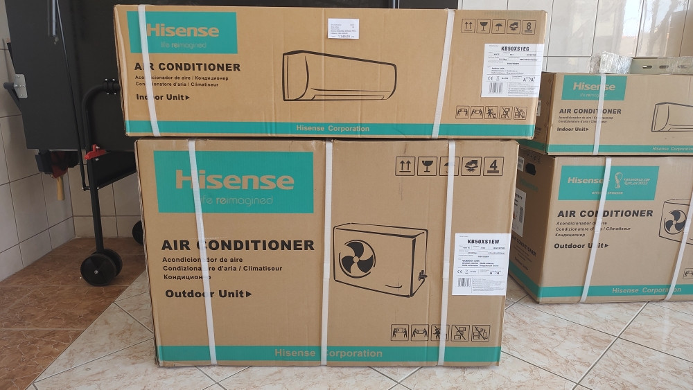 Hisense klima uređaj 18K KB50XS1E - grijac spoljne jedinice -20 — fotografija 1