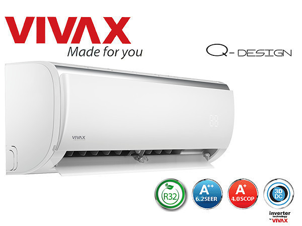 Inverter klima VIVAX ACP-18CH50AEQI 18ka A++ 18CH50AEQIs — fotografija 1