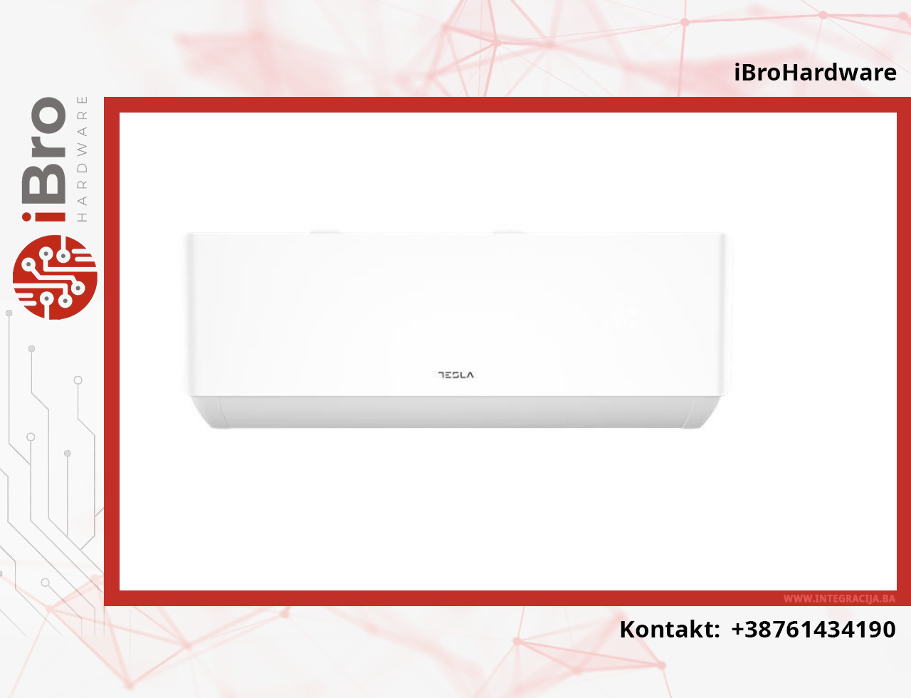 TESLA Klima TT51TP91-1832IHWT Inverter,R32,WiFi DA 18000Btu snag. — fotografija 1