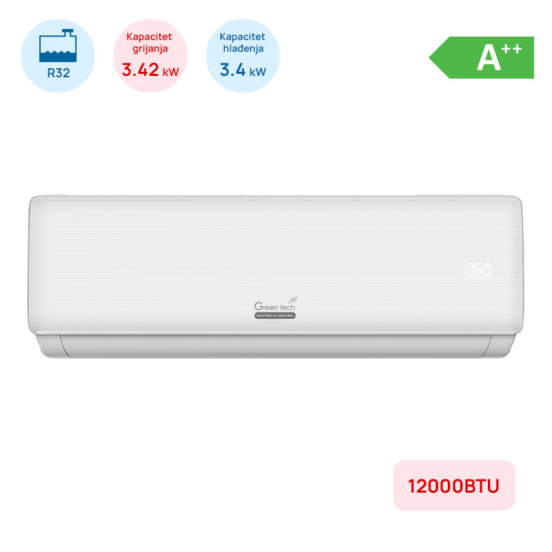 Green Tech 12-ka INVERTER A++ do -15 bijela standard — fotografija 1