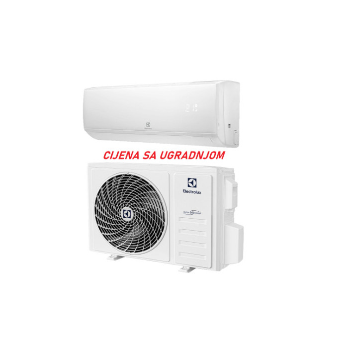 KLIMA 24 INVERTER -20C Electrolux CIJENA SA UGRADNJOM — fotografija 1