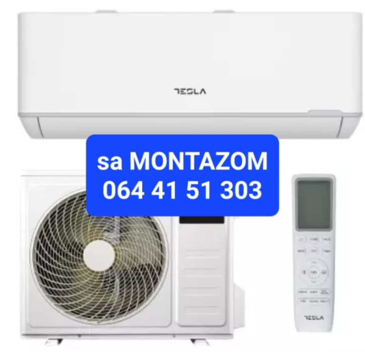 Klima Tesla 12 ,Advanced -25,wifi sa MONTAZOM — fotografija 1