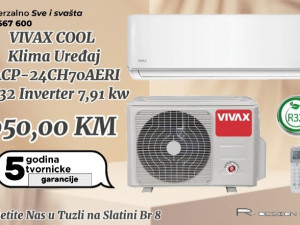 VIVAX COOL KLIMA INVERTER ACP-24CH70 AERI 7.91 KW -20 — fotografija 1