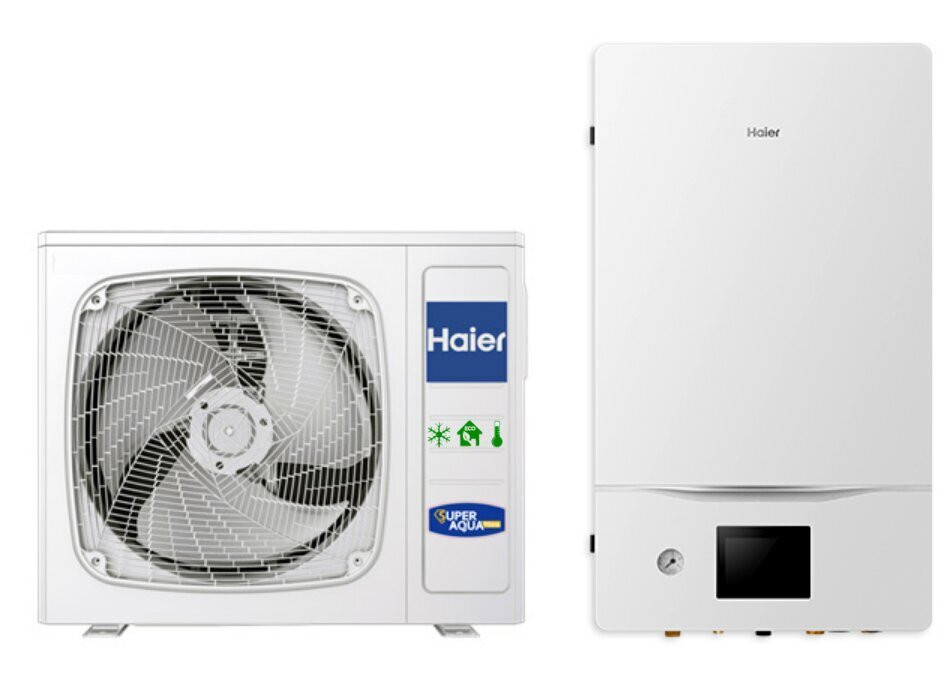Haier Super Aqua A2W AW 102SNCHA split Toplotna Pumpa — fotografija 1