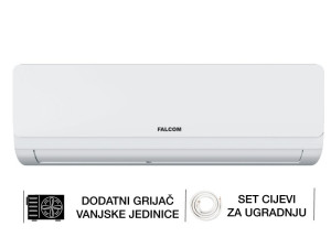 Falcom Klima uređaj, 12000Btu, Cijevi,Inverter, Defrost, WiFi, — fotografija 1