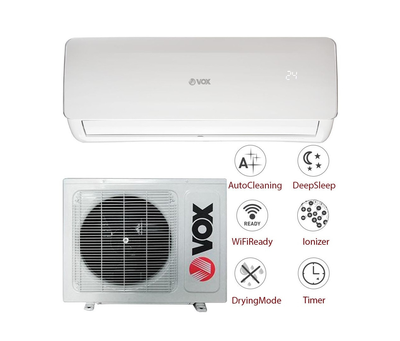 KLIMA VOX IFG 12Ka  INVENTER AAC -15 — fotografija 1
