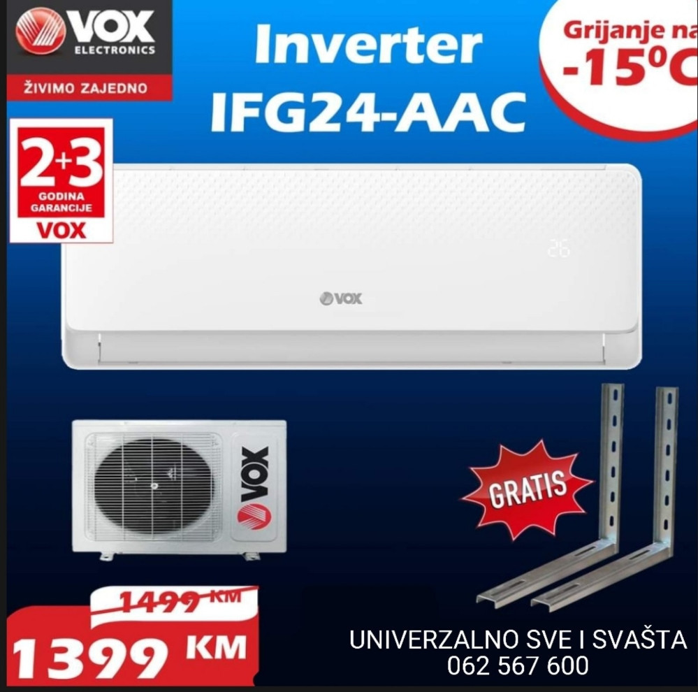 KLIMA VOX INVERTER IFG 24-AAC — fotografija 1