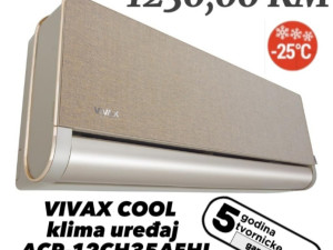 KLIMA VIVAX INVENTER 12Ka ACP-12CH35AEHI+R32 A+++  -25 — fotografija 1
