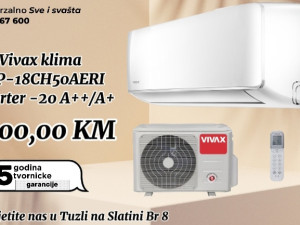 KLIMA VIVAX 18-Ka INVENTER -20 ACP 18CH50AERIR32 — fotografija 1