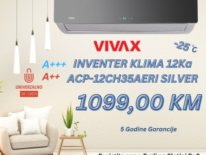 VIVAX COOL KLIMA UREDAJ ACP-12CH35AERI+ SILVER MIRROR